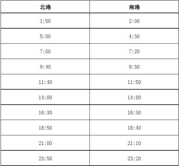 粤海轮渡最新时刻表及航行计划全面解析